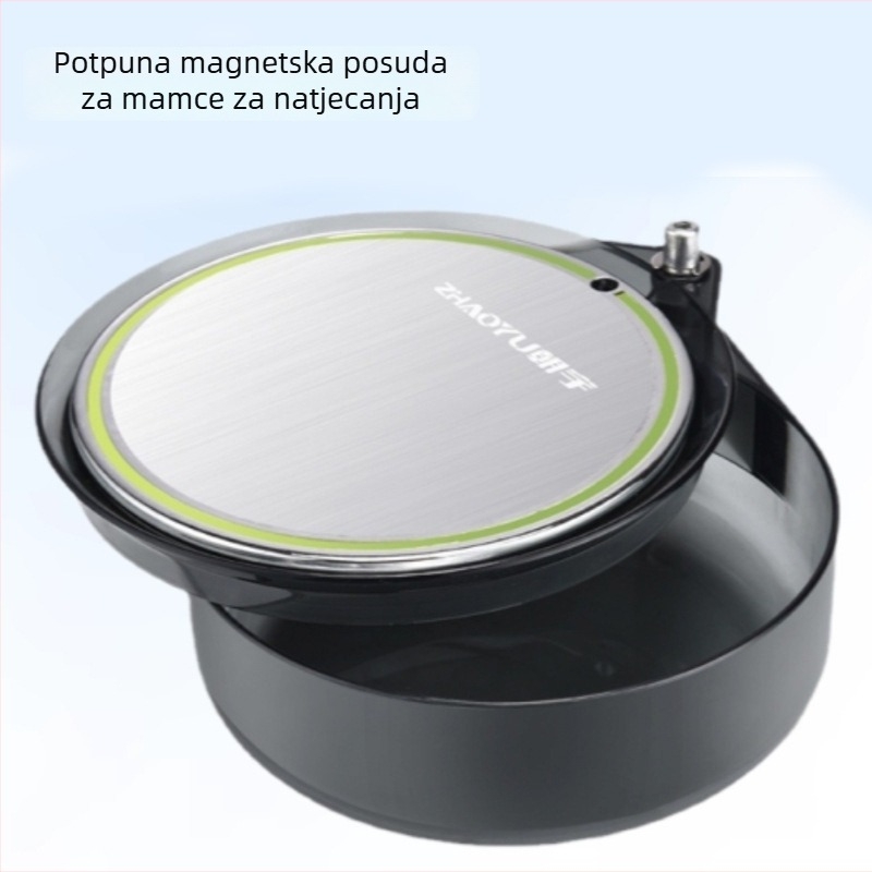Chaoyu potpuno magnetska posuda za mamce, snažan magnet, univerzalna posuda za mamce za ribolov, vertikalni držač za udice, jednostavna kutija za ribolov, magnetski disk