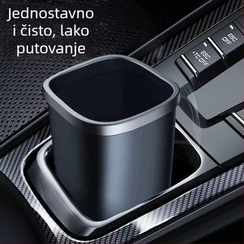 Automobilska kanta za otpad s kapacitetom 800 ml, prenosni skladišni spremnik u naslonjaču