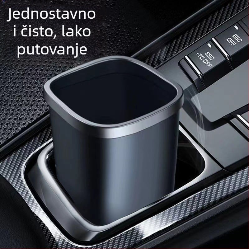 Automobilska kanta za otpad s kapacitetom 800 ml, prenosni skladišni spremnik u naslonjaču