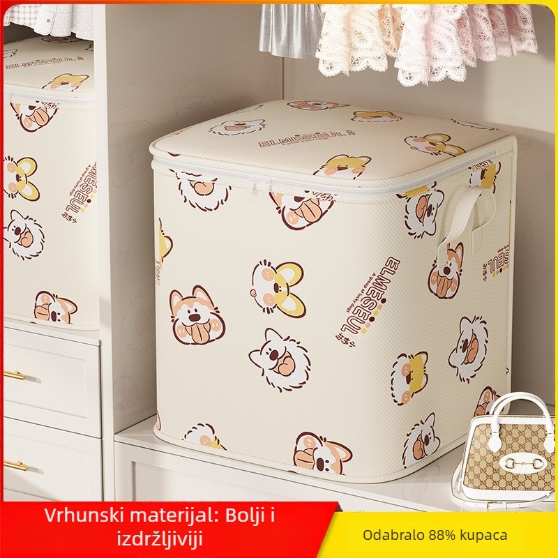 Torba za pohranu od netkanog materijala, sklopiva platnena torba za kućnu upotrebu ili preseljenje