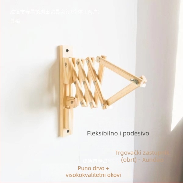 Zidna lampa s podesivim ramenom, antikni stil, retro teleskop dizajn, pogodna za radnu sobu, dnevni boravak i spavaću sobu; lampa za čitanje, zidna dekoracija u korejskom stilu