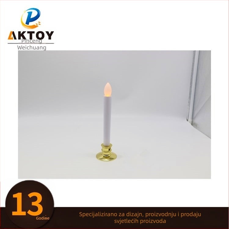 LED Duga Tea Light svijeća, cilindrična ABS