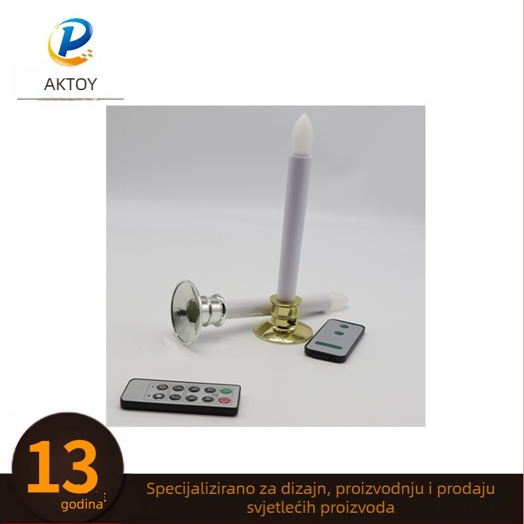 LED Duga Tea Light svijeća, cilindrična ABS