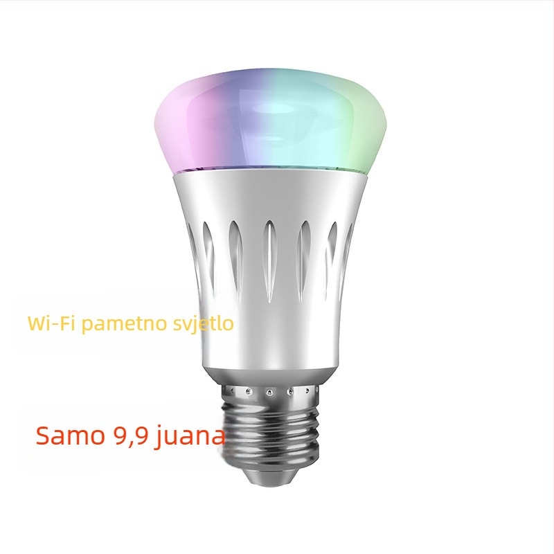 WiFi pametna LED žarulja RGBW, svijeća i spot rasvjeta, E27 priključak, prigušivanje, glasovno upravljanje Alexa