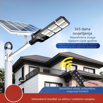 Solarna zidna svjetiljka za vanjsku upotrebu, vodootporna dvorišna svjetiljka sa senzorom pokreta, visoke snage solarna ulična svjetiljka