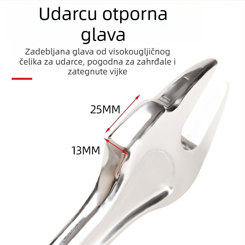 Prilagodljivi ključ za skelu, 22 mm, otvor 19–22 mm, visoko ugljično čelik
