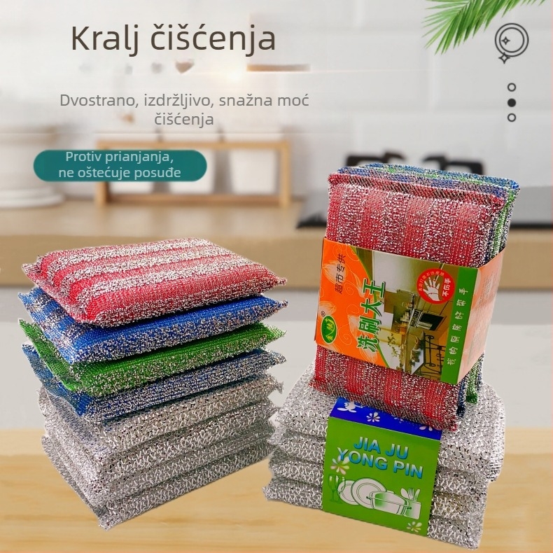 Gusta spužva za pranje posuđa, za lonce i zdjele, upijajuća i debela