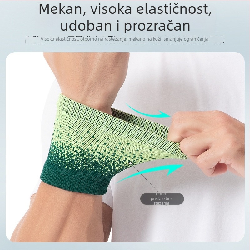 Elastična kompresijska narukvica za badminton, tenis i trčanje – upijanje znoja, za fitness i košarku