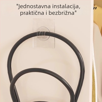 Organizator kapa na vrata garderobe – Vješalica za berete, kape za bejzbol i šalove, otporan na deformacije