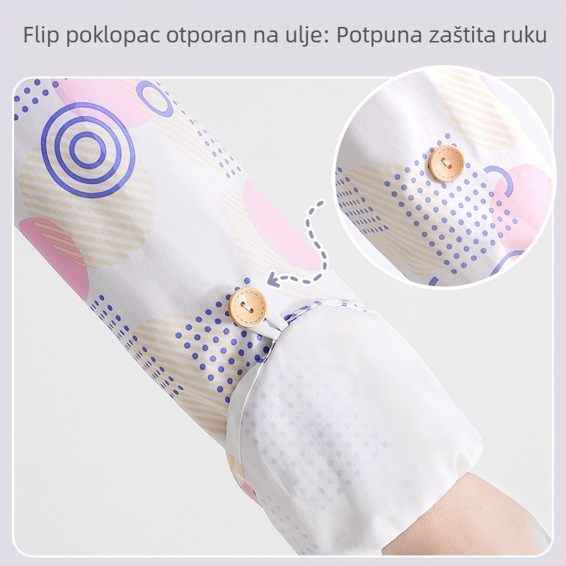 Kuharske rukavice s produženim rukavima, zaštita od masnih prskanja i opekotina, produžena verzija, za žene i muškarce
