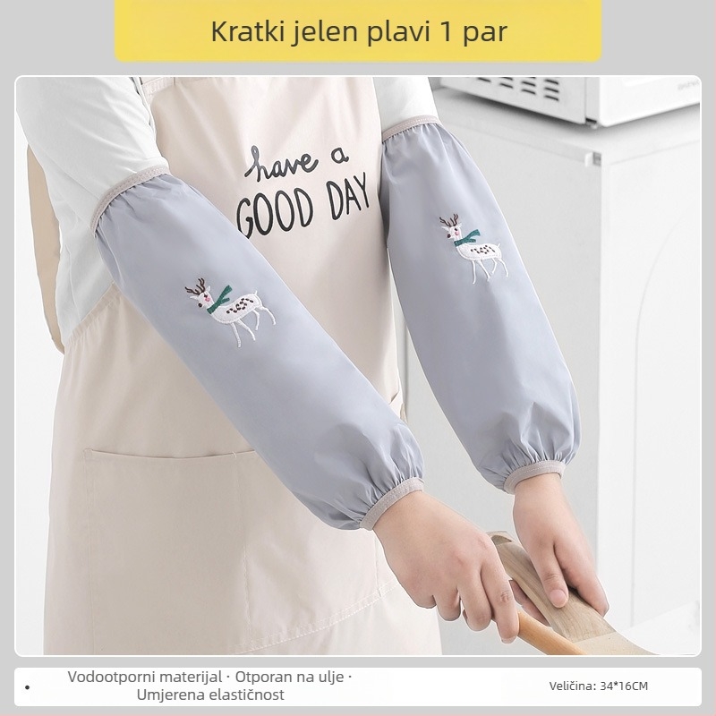 Kuharske rukavice s produženim rukavima, zaštita od masnih prskanja i opekotina, produžena verzija, za žene i muškarce