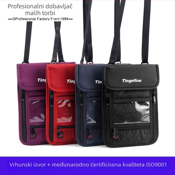 RFID torbica za putovanje preko ramena — višenamjenski organizator, zaštita od krađe, držač kartica