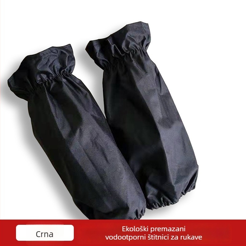 Dječje PVC navlake za rukave — moderni minimalistički dizajn, više boja, vodootporne i otporne na prljavštinu, elastični rub, kratka duljina, velika zaliha, prilagodljive.