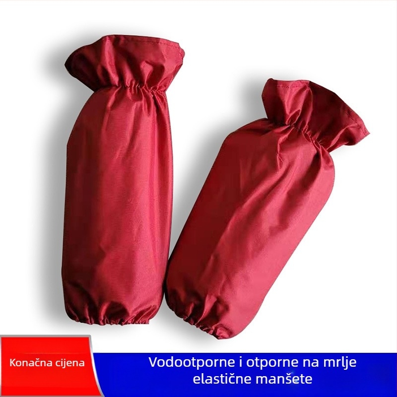 Dječje PVC navlake za rukave — moderni minimalistički dizajn, više boja, vodootporne i otporne na prljavštinu, elastični rub, kratka duljina, velika zaliha, prilagodljive.