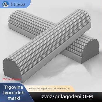 Gumena kaučuk-bavlna mop glava, zamjenska glava, kompatibilna s J7/J21/J22/J23, upijajuća spužvasta glava