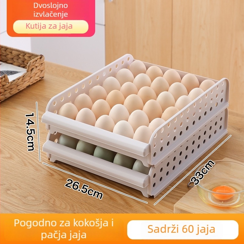 Organizator za jaja u hladnjaku, ladica za jaja