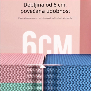 Joga balans podloga, dvobojne boje, velika veličina; platforma za vježbanje i rehabilitaciju gležnja, kućna upotreba