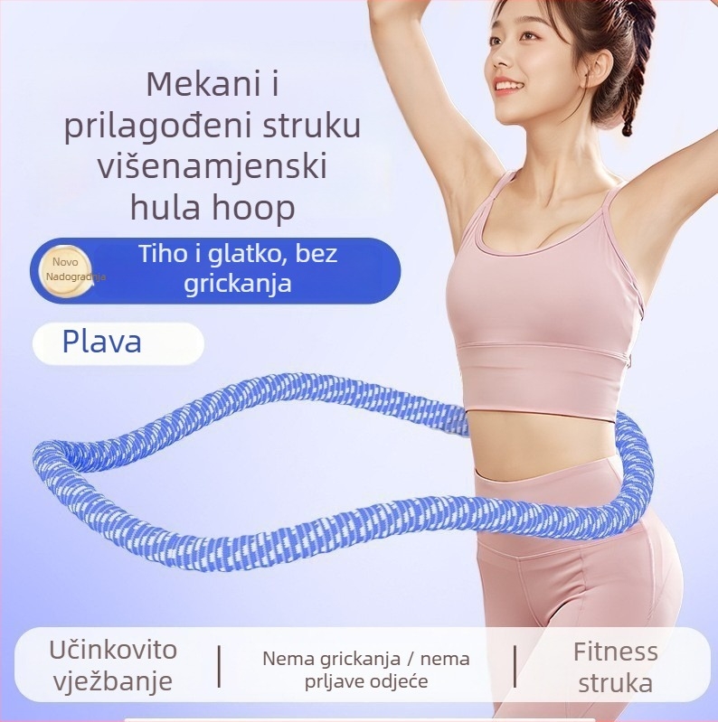 Nova mekana kružnica za tijelo s otežanim oprugama za toniziranje trbuha i cijelog tijela, nježna prema struku