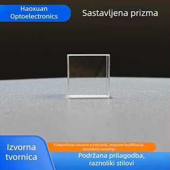 Ljepljena optička prizma K9 stakleni laserski kolimacijski sustav za snimanje – osnovna komponenta s achromatskom prizmom