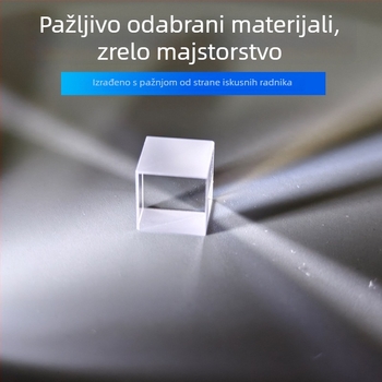 Ljepljena optička prizma K9 stakleni laserski kolimacijski sustav za snimanje – osnovna komponenta s achromatskom prizmom