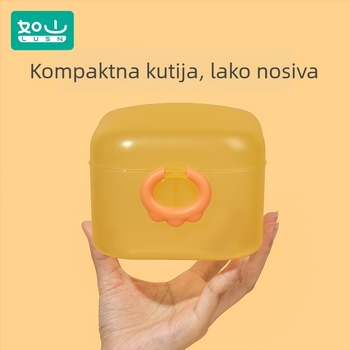Rushan Baby Kutija za pohranu žvačnih igračica i cuclu, prašnjom otporna – višefunkcionalni organizator za bebe