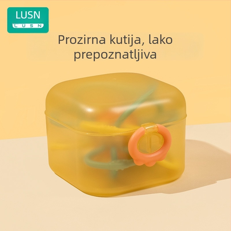 Rushan Baby Kutija za pohranu žvačnih igračica i cuclu, prašnjom otporna – višefunkcionalni organizator za bebe