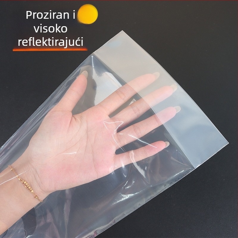Jednokratne vrećice za čaj s mlijekom, prozirne plastične vrećice za pakiranje napitka, za jedne i dvije čaše, debele