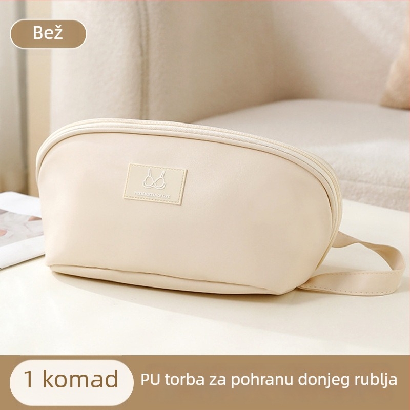 PU torba za pohranu donjeg rublja – velika kapaciteta, prijenosni putni organizator za donje rublje i čarape