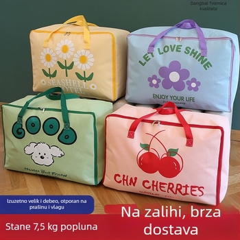 Torba za pohranu deke, paketna torba za preseljenje u dom, organiziranje odjeće, vodootporna i otporna na vlagu, velik kapacitet