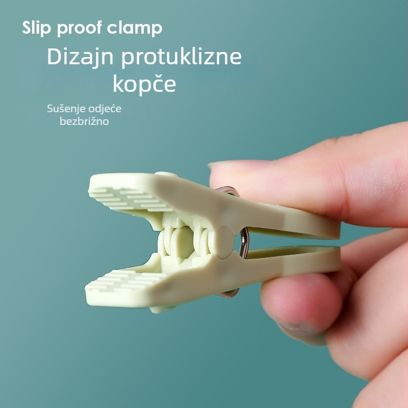 Plastična klipsa za sušenje odjeće otporna na vjetar, za donje rublje, čarape, hlače i košulje
