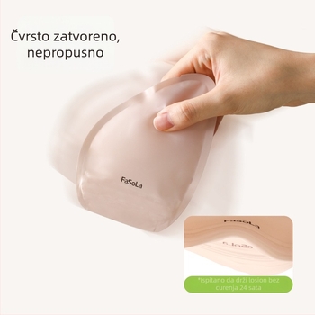 FaSoLa putne vrećice za ponovno punjenje za kozmetiku, losion i gel za tuširanje, vrećice za uzorke, prenosne za putovanja i poslovna putovanja