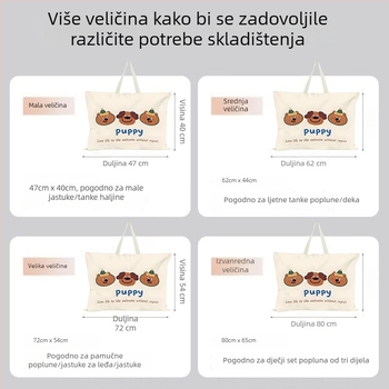 Torba za skladištenje jorgan za djecu, vodootporna i otporna na vlagu, stil ručne torbe, za putovanja i kućno skladištenje