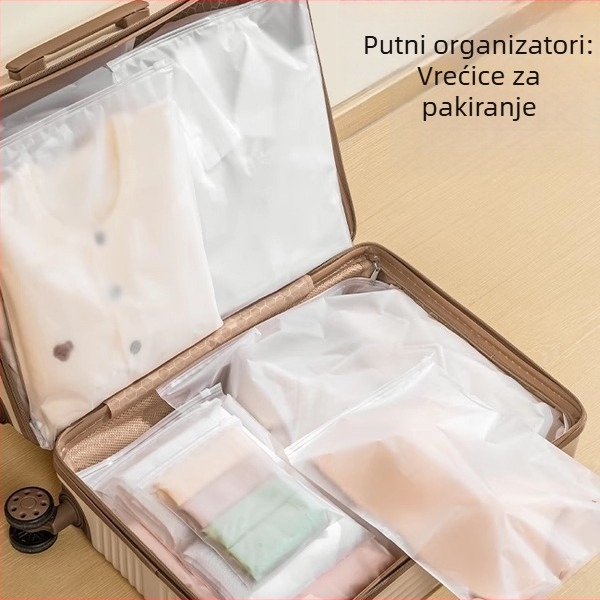 Putne vrećice za pohranu donjeg rublja i dječje odjeće – vodootporne zatvorene organizacijske vreće za prtljagu