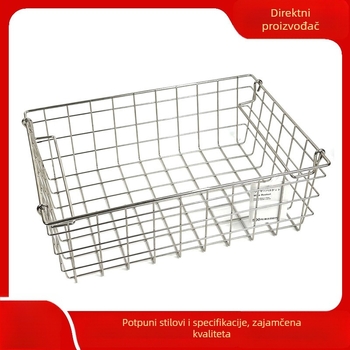 Minimalistička košarica za voće od nehrđajućeg čelika za kućnu upotrebu