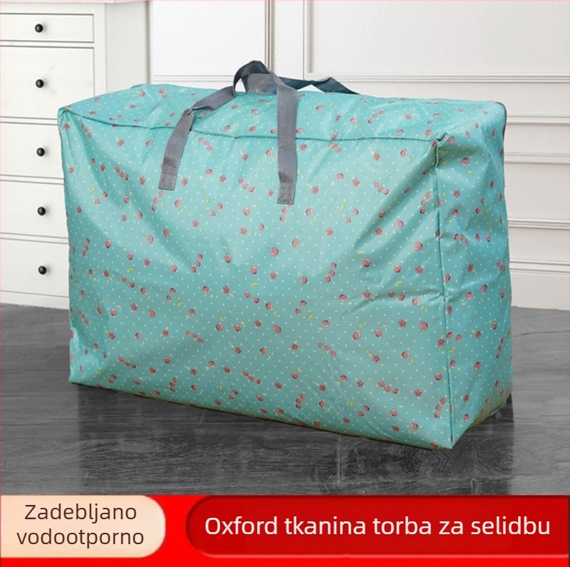 Torba za preseljenje od Oxford tkanine, vodootporna, velika kapaciteta, višenamjenska za preseljenje, putovanja i plažu
