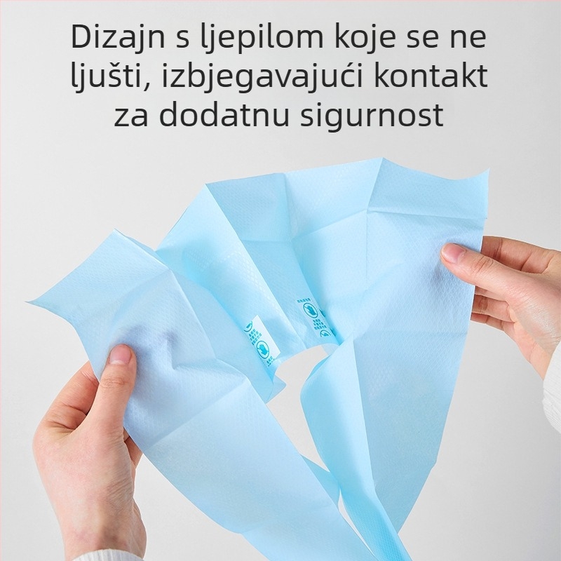Jednokratna podloga za dasku za toaletu s potpuno pokrivenošću za majke, prijenosna za putovanja i hotele