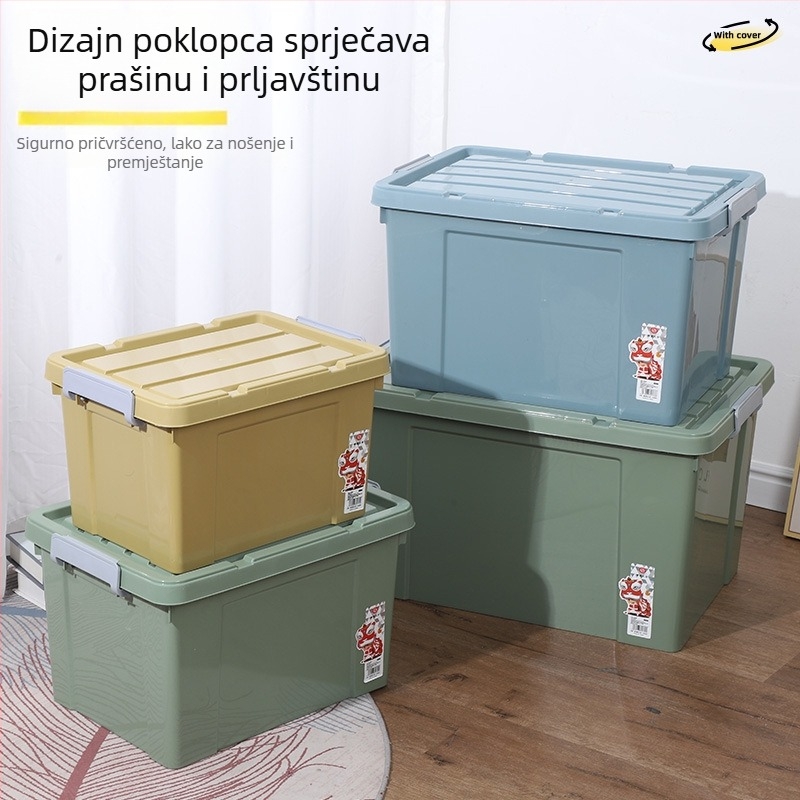 Prozirna plastična kutija za pohranu, ojačana i povećana kapaciteta, automobilski organizator, mogućnost tiska logotipa