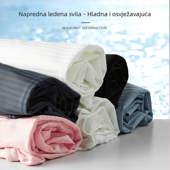 Ljetna brzo-sušna unisex majica, lagana Ice Silk tkanina, okrugli izrez, kratki rukavi, za trčanje i fitness