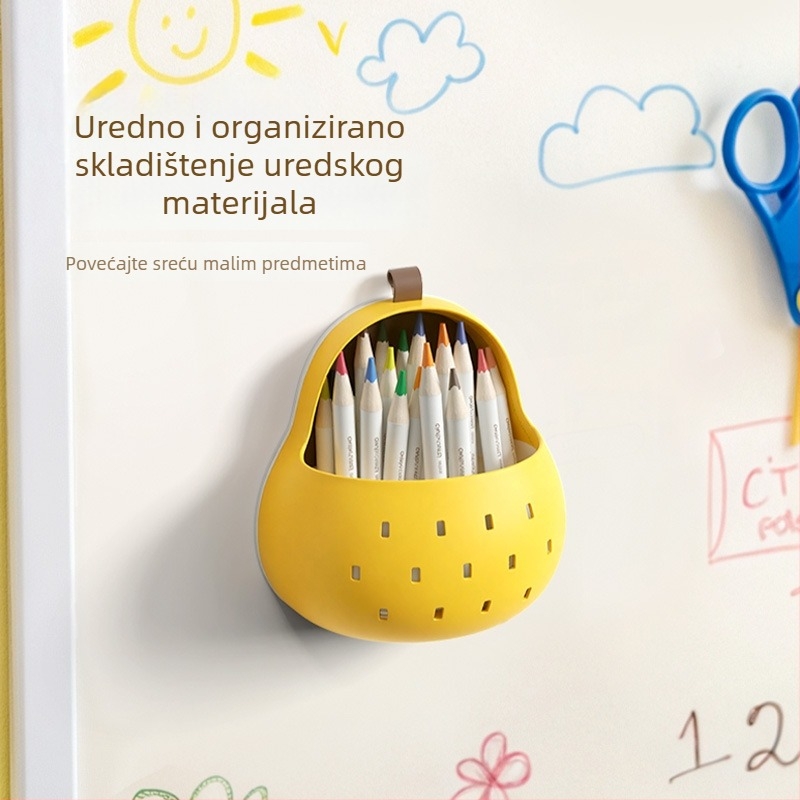Zabavna magnetska kutija za zidno skladištenje s motivom Autumn Moon Pear, slatko crtani dizajn za kućnu upotrebu