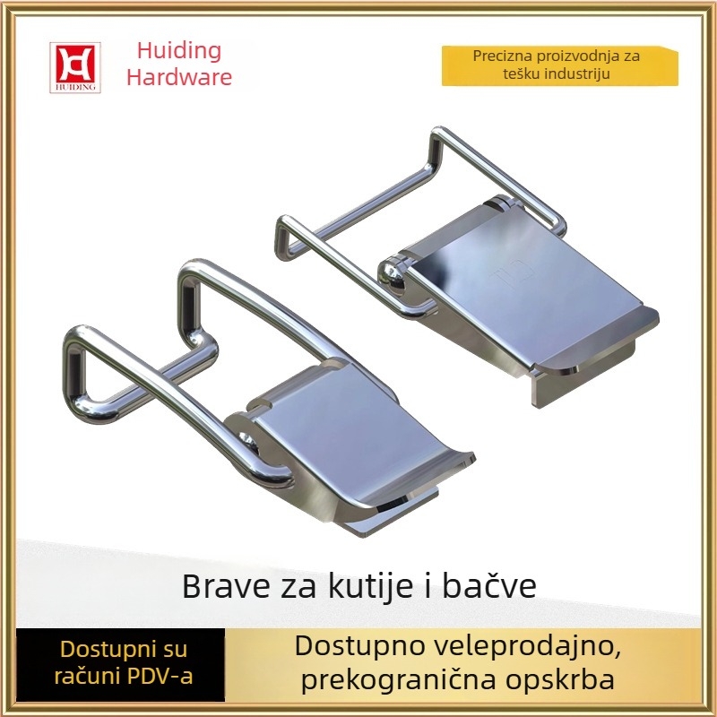 Brava i kopča od nehrđajućeg čelika 304 za izolirane bačve i kutije za alate