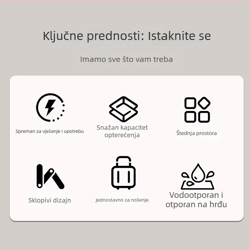 Teleskopska sklopiva vješalica za vrata, stražnja strana, za dom, zidna bez bušenja, kompaktna putna vješalica za odjeću