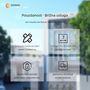 D8 hidraulični šarni r za kuhinjska vrata s bufferom, tiši amortizer, metalni hardver