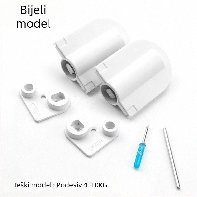 Set šarki za toaletni stol s preklopnim ogledalom i amortizerom za vrata ormara