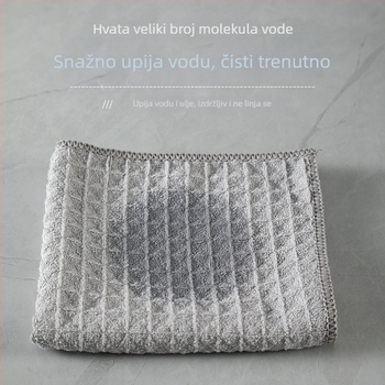 Mikrovlakna kuhinjska krpa za suđe, uzorak wafla, za baristu, velika krpa za čišćenje stolova