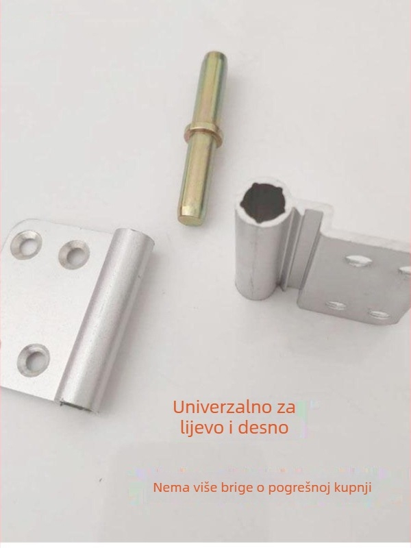 Šarke za vrata od aluminijske legure za kupaonicu i WC, pribor od nehrđajućeg čelika