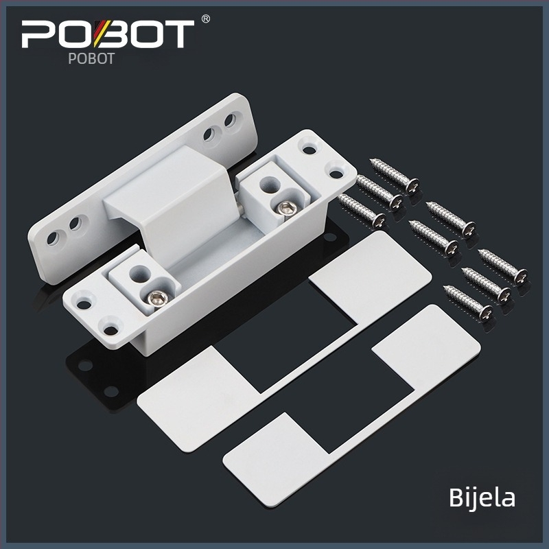 PBT-114 2D podesiva šarka za aluminijsko-drevna vrata s aluminijskim okvirom, cinkova zlitina, premaz u spreju
