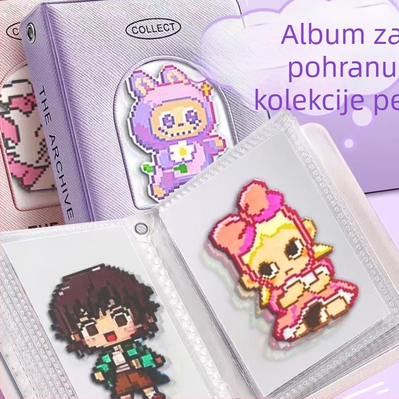 Album za pohranu završenih bead umjetnosti, 3-inčni mini album za kartice, album karata za obožavatelje, fotografski album u stilu Polaroid