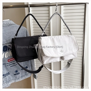 Nylon retro messenger torba, velika kapaciteta, unisex, za rame i crossbody, ručna torba - 2026