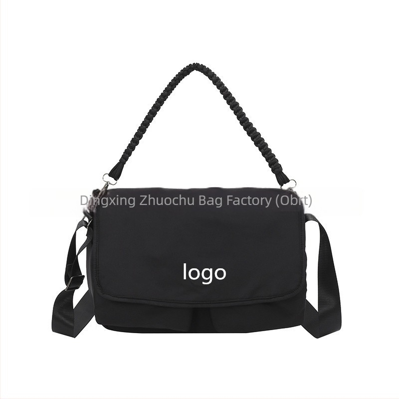 Nylon retro messenger torba, velika kapaciteta, unisex, za rame i crossbody, ručna torba - 2026