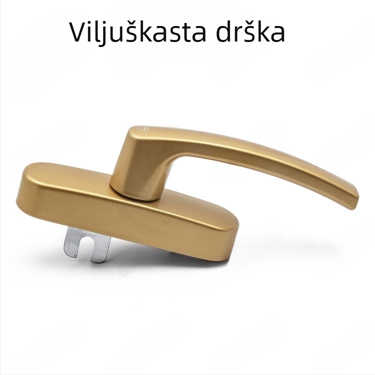 Lukom oblikovana velika ručica za aluminijske kasetne prozore – hardver za prozore